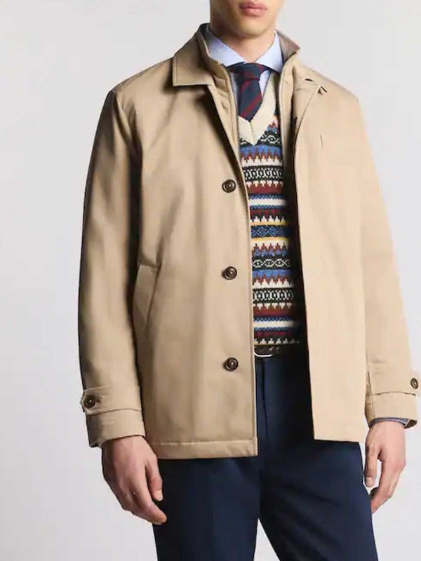 FAY: knee length coats online - Outerwear