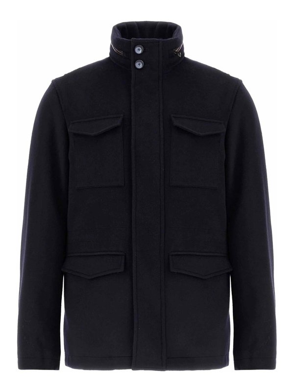 HERNO: カジュアルジャケット - カジュアルジャケット - ブルー