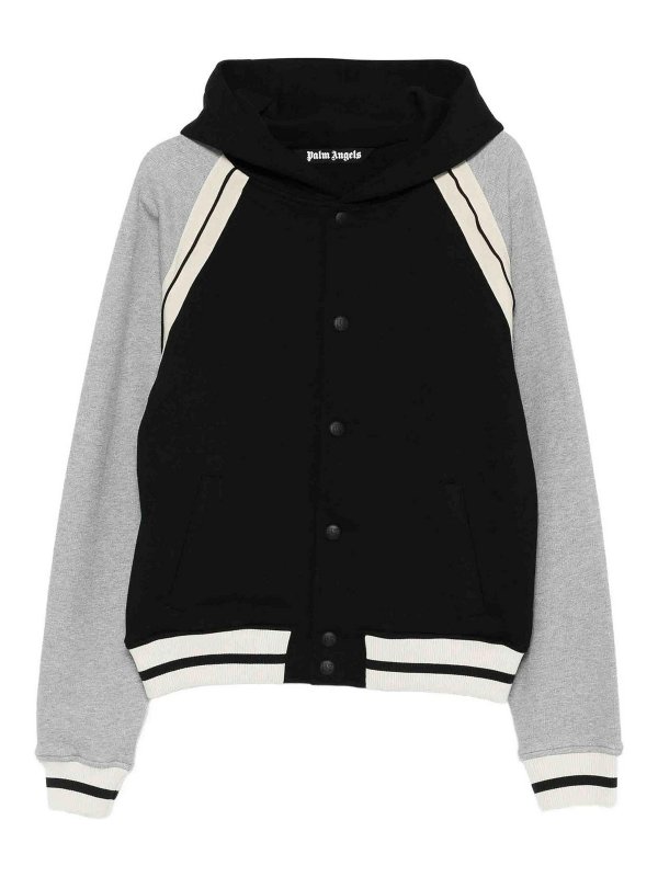 Palm Angels: Sweatshirts und Pullover - Sweatshirt - Grau