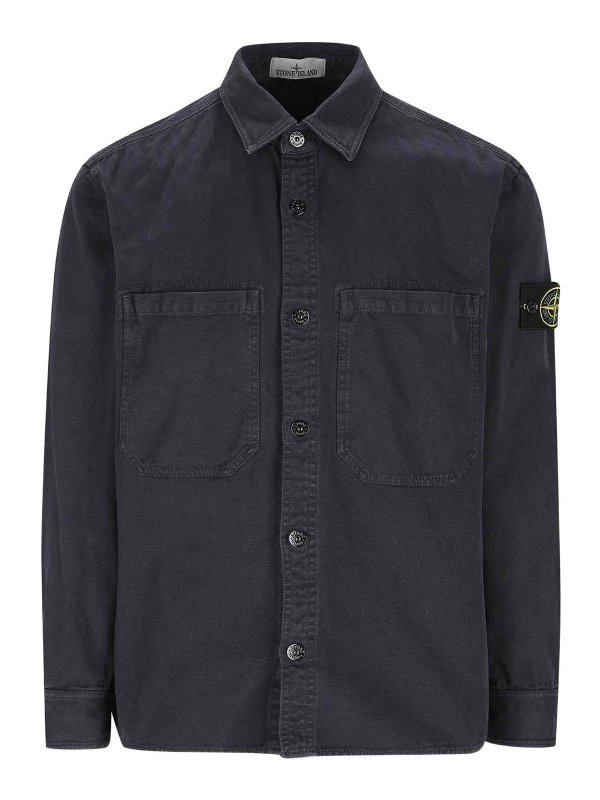 STONE ISLAND: Camisas - Camisa - Azul