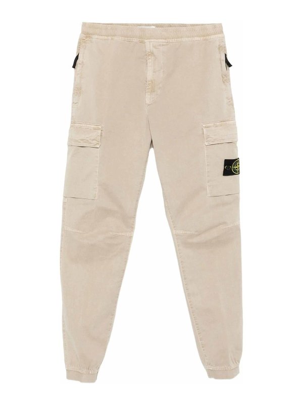 STONE ISLAND: casual trousers - Trousers Cargo