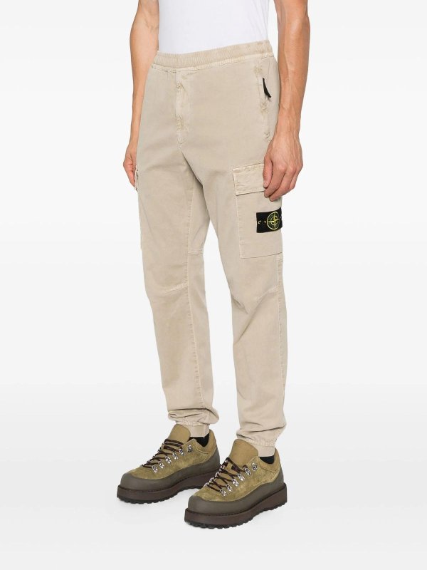 STONE ISLAND: casual trousers online - Trousers Cargo