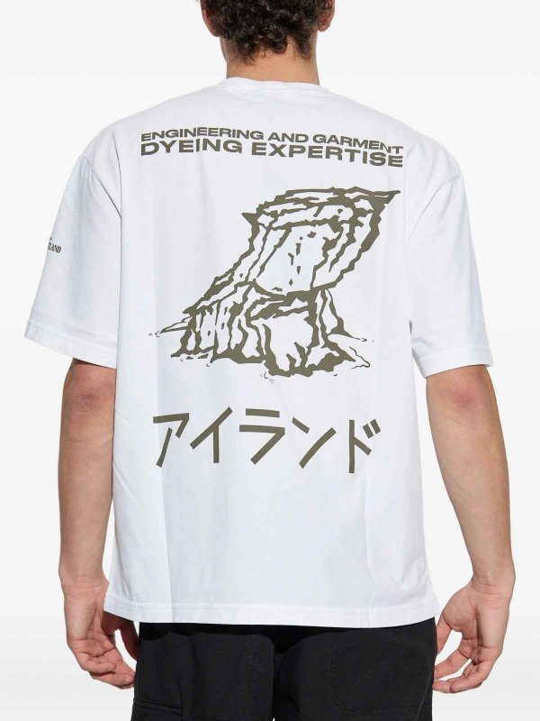 STONE ISLAND: Tシャツ online - Tシャツ - 白