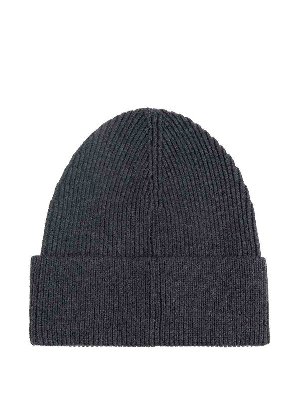 Palm Angels: beanies online - Curved Logo Beanie