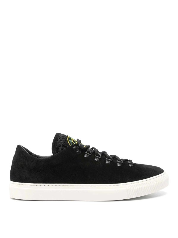 STONE ISLAND: Sneaker - Sneaker - Schwarz