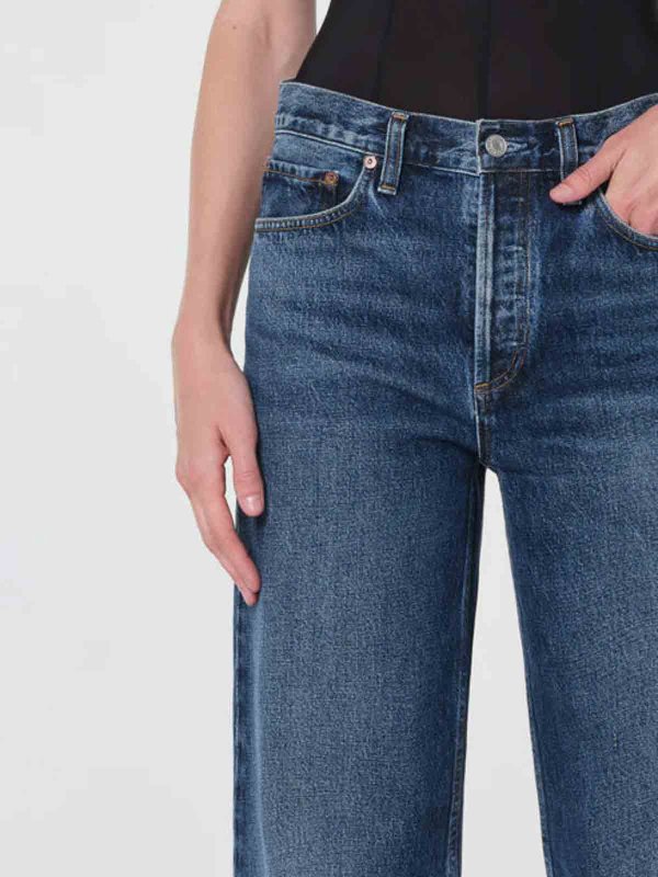 Straight Leg Jeans - Blau shop online: AGOLDE