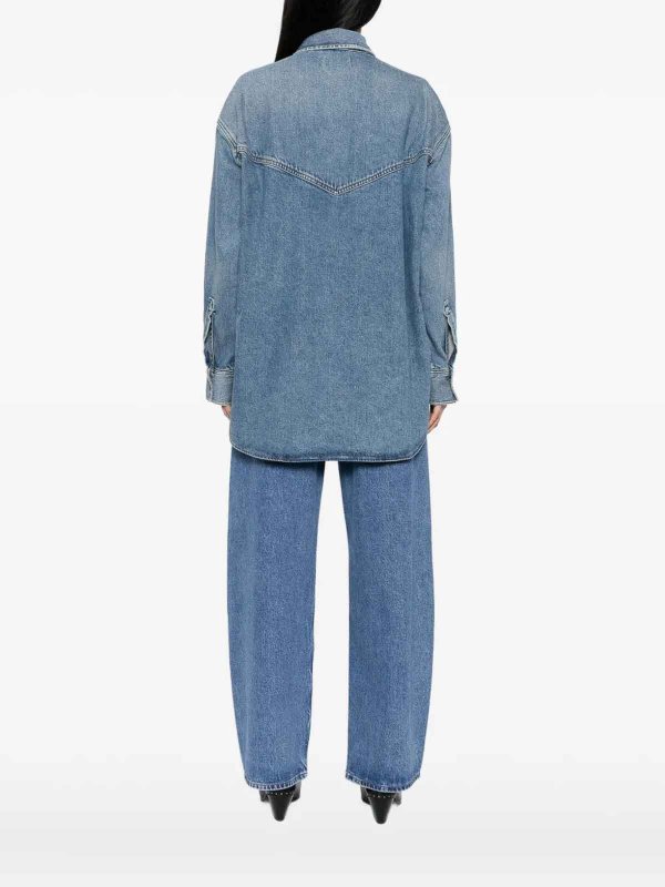 The Best Shops AGOLDE: デニムジャケット - デニムジャケット - デニム