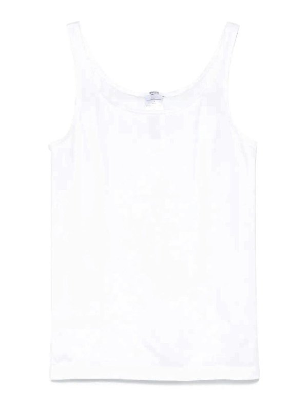 WOLFORD: Top e canotte - Top Giamaika Bianco