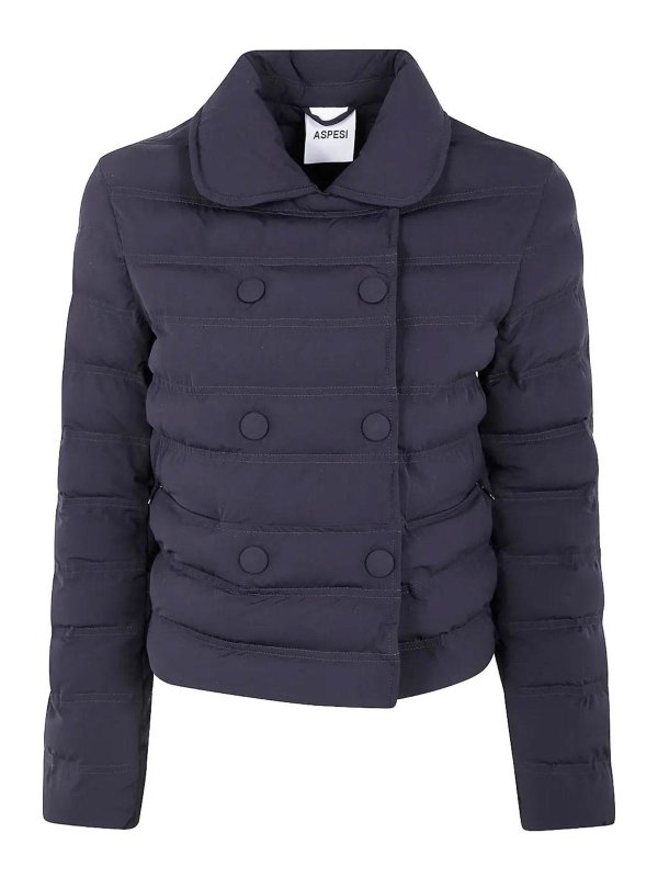 ASPESI: Vestes casuals - Veste Casual - Bleu Foncé