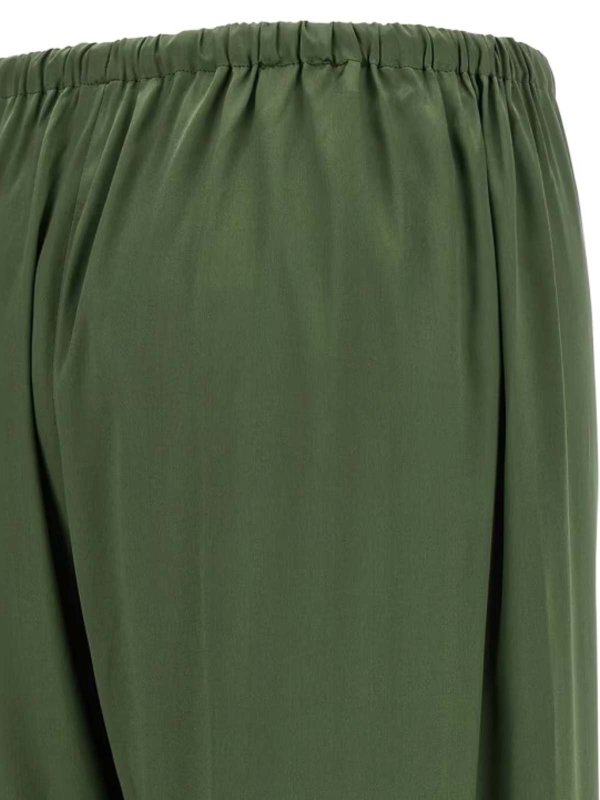 DRIES VAN NOTEN: casual trousers online - Pantaloni Puvis Bis Verde