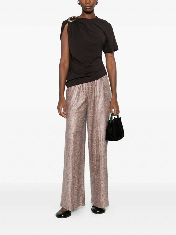 FORTE FORTE: casual trousers online - Stone trousers