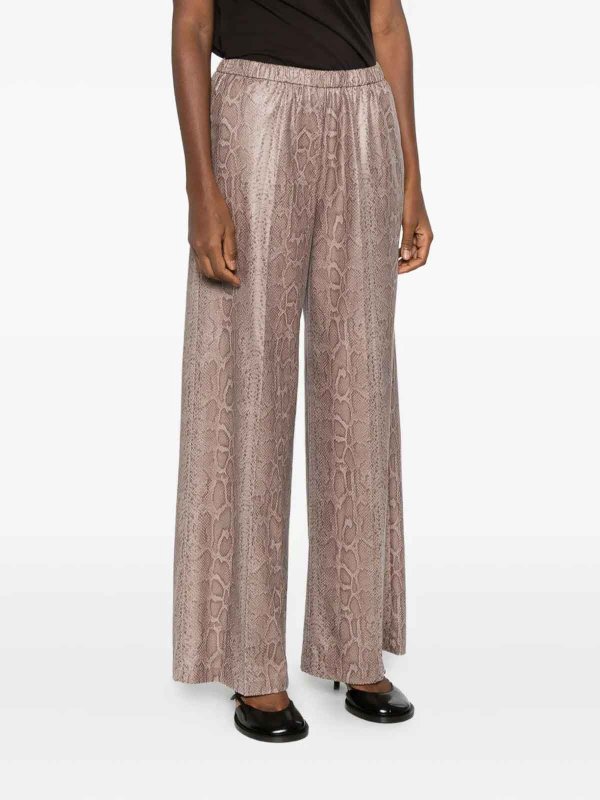 The Best Shops FORTE FORTE: casual trousers - Stone trousers