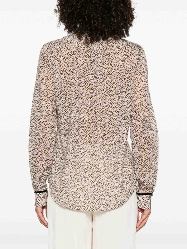 Lichen Polka Dot Shirt shop online: FORTE FORTE