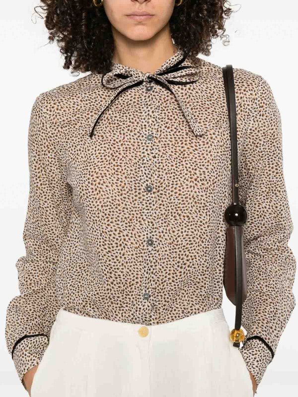 FORTE FORTE buy online Lichen Polka Dot Shirt