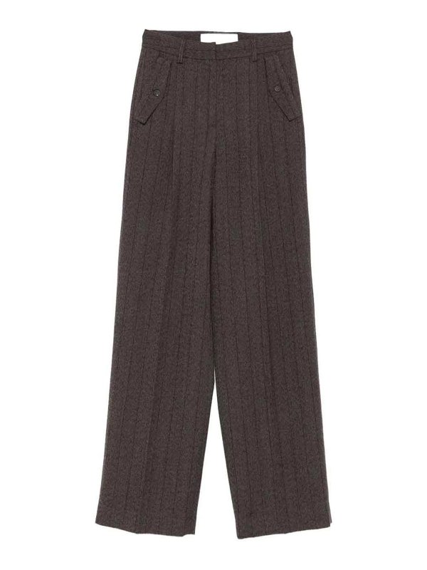 GOLDEN GOOSE: Pantalons casual - Pantalons Décontractés - Marron