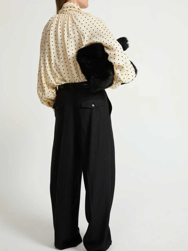 The Best Shops LAURENCE BRAS: camicie - Camicia Pois Ivory