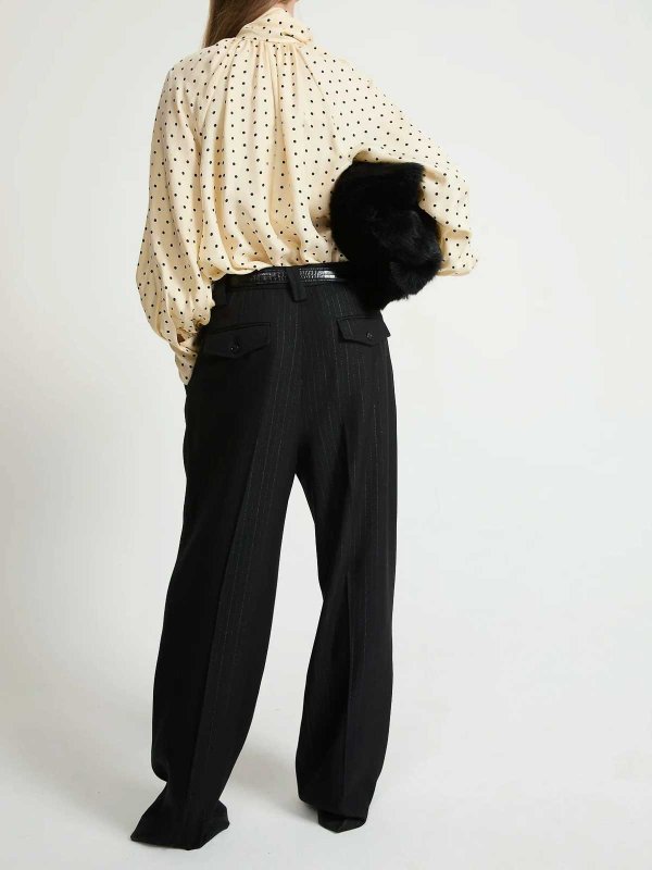 Camicia Pois Ivory shop online: LAURENCE BRAS