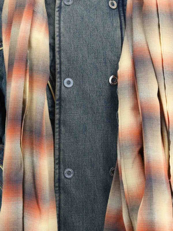 The Best Shops MARBELL: denim jacket - Padded Denim Jacket