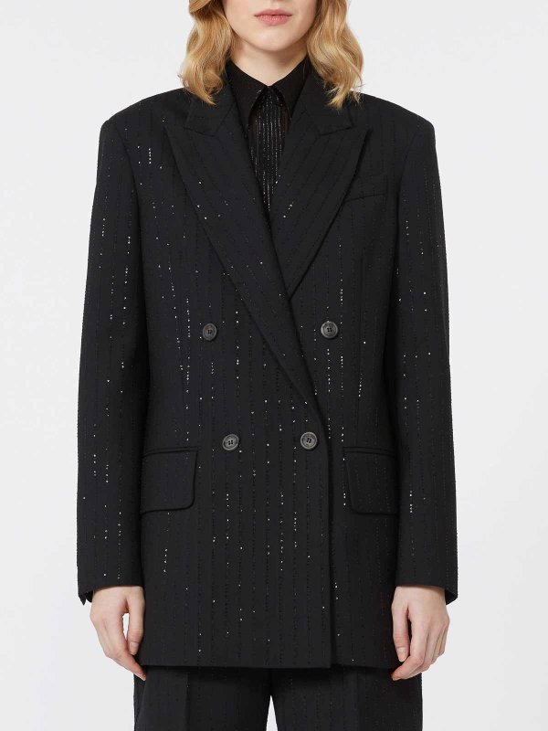 The Best Shops Max Mara: Casualjacken - Casualjacke - Schwarz