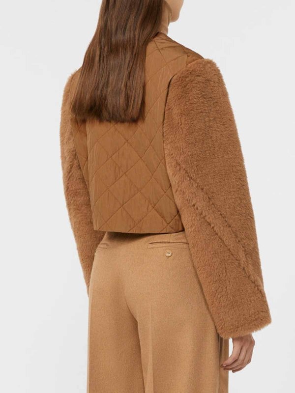 The Best Shops Max Mara: Weste - Camel