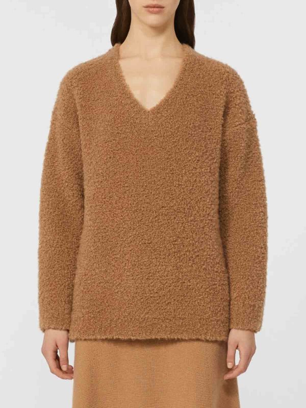 The Best Shops Max Mara: t-shirts - Pantera Camel shirt