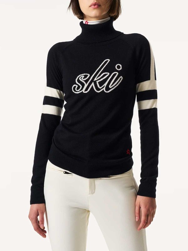 The Best Shops PERFECT MOMENT: クルーネック - クルーネック - ダークブルー