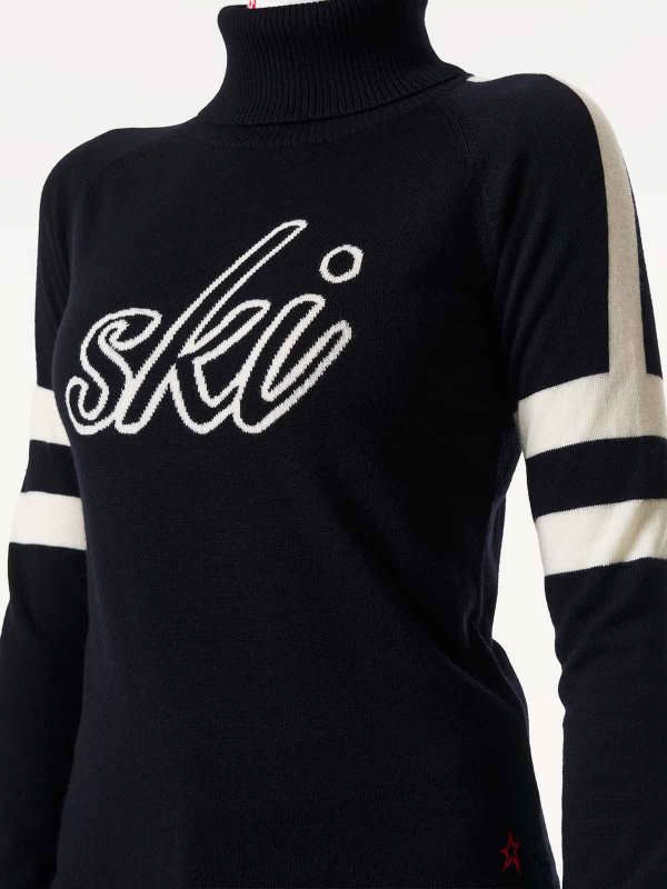 PERFECT MOMENT buy online クルーネック - ダークブルー