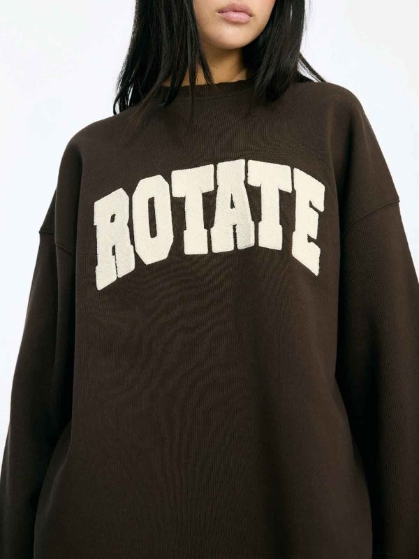 Sweat-Shirts - Marron shop online: ROTATE Birger Christensen