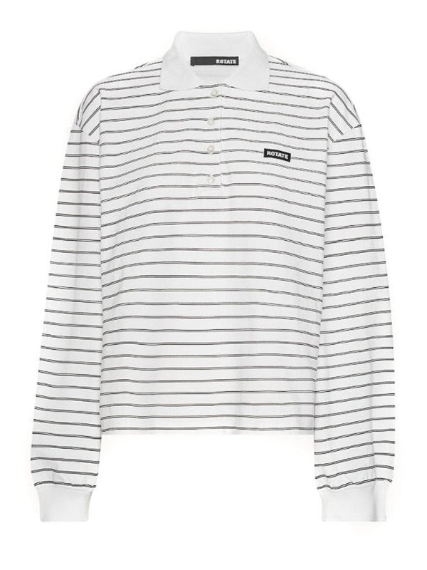 ROTATE Birger Christensen: Polos  - Polo - Noir