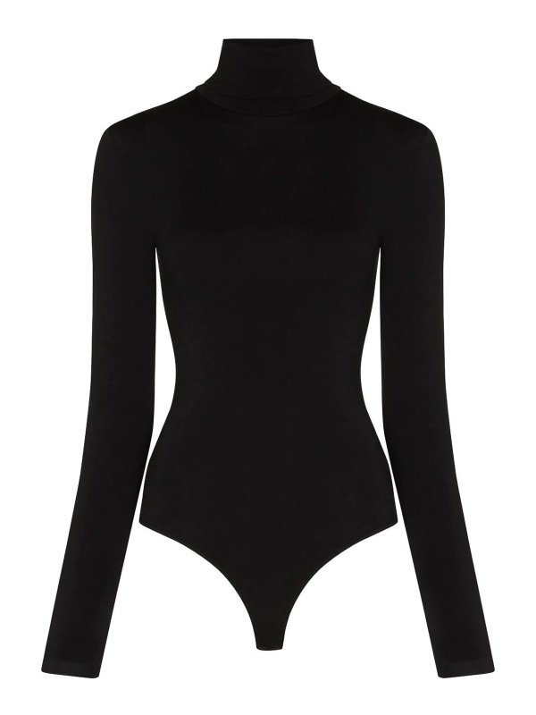 WOLFORD: Tops & Tank tops - Body Colorado Black