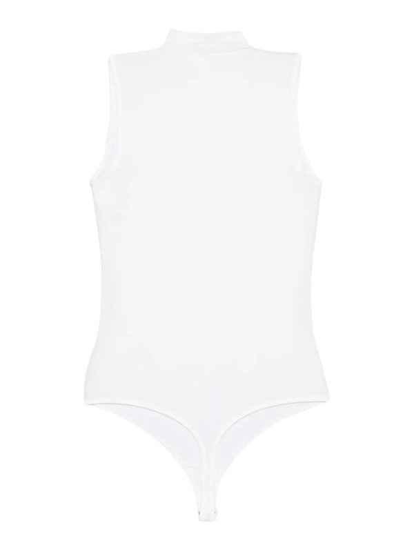 WOLFORD: Top e canotte online - Corpo Collo Alto Bianco