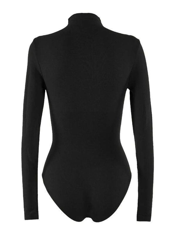 WOLFORD: Tops & Tank tops online - Body Collo Alto Black
