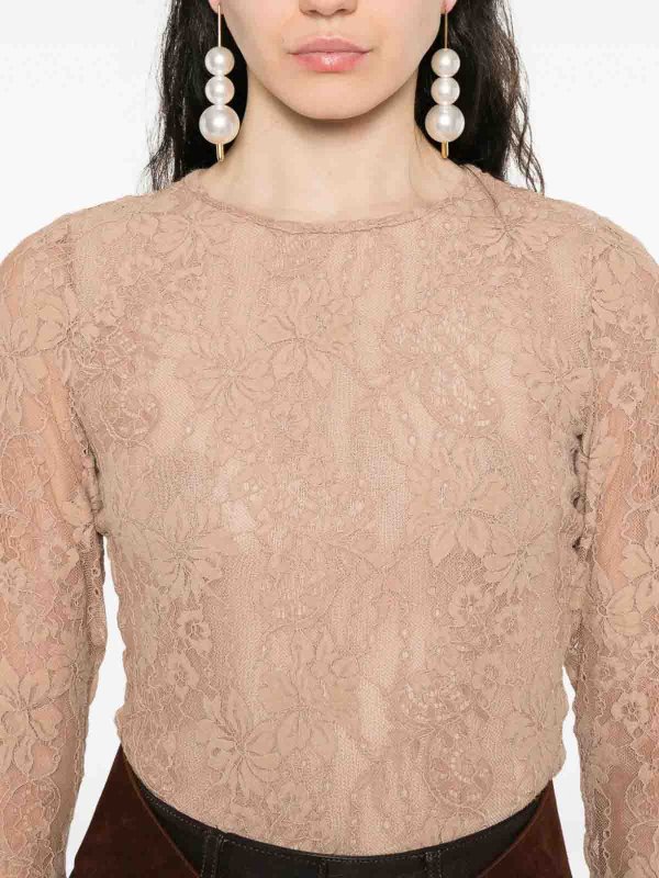 The Best Shops ZIMMERMANN: Tops & Tank tops - Body Pizzo Biscuit