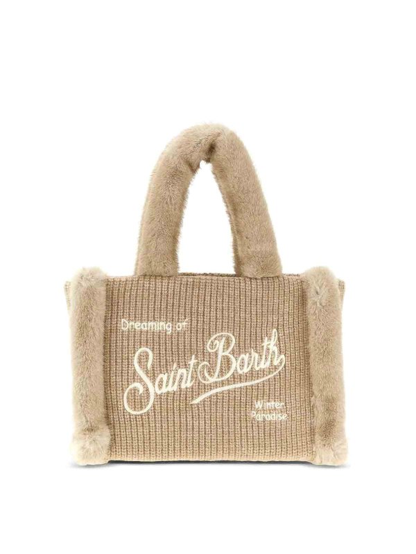 MC2 SAINT BARTH: Handtaschen - Shopper - Beige