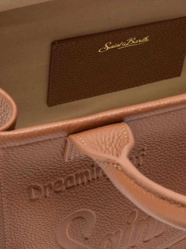 The Best Shops MC2 SAINT BARTH: totes bags - Mini Brown Vanity Bag
