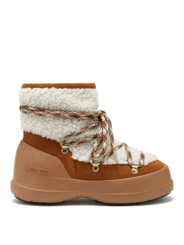 Moon Boot: boots - Luna Shearling Whisky