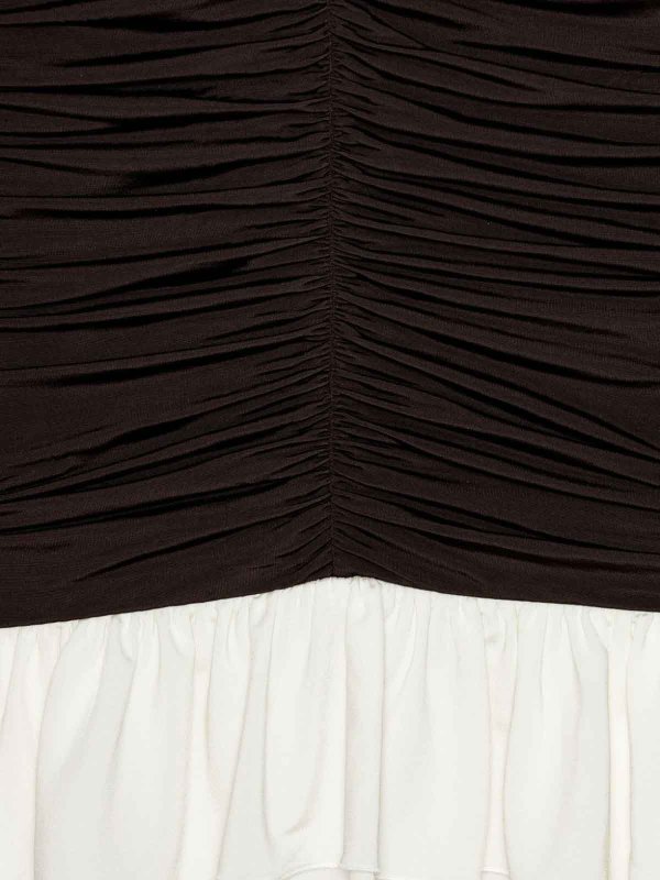 ROTATE Birger Christensen: ニーレングスドレス online - 膝丈ドレス - 白