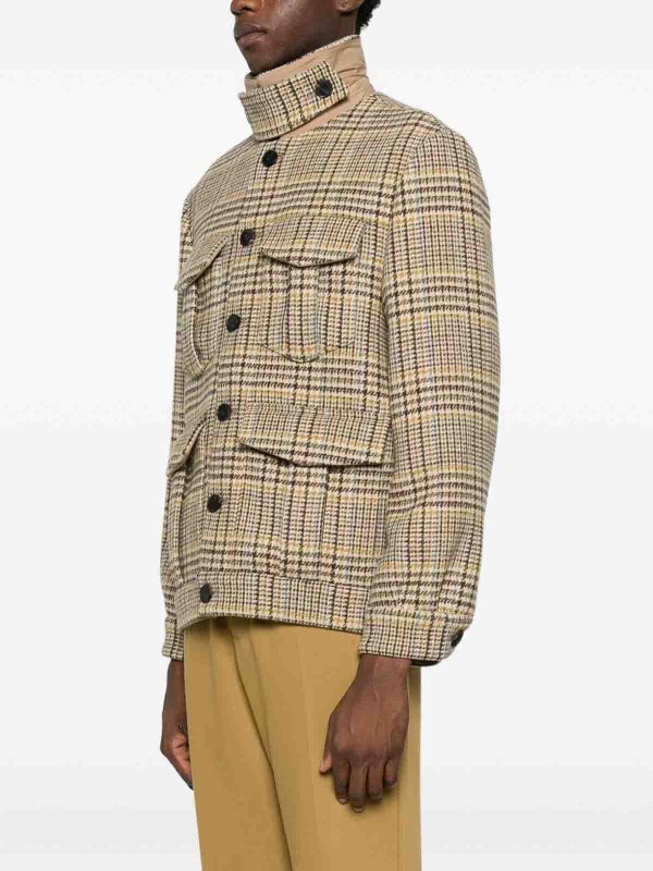 Manteau Au Genou - Beige shop online: AMARANTO