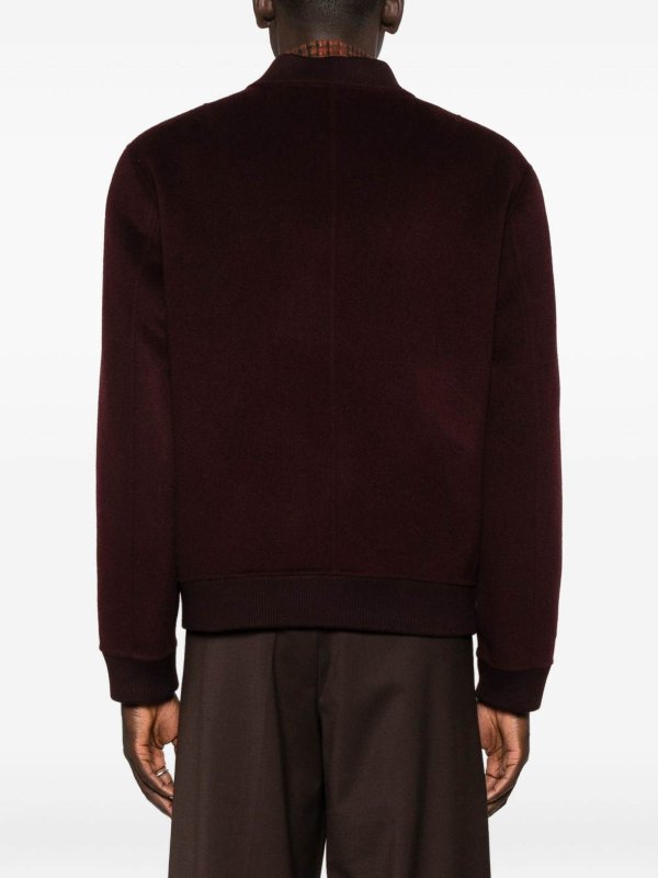 Zip Bomber Jacket shop online: AMARANTO