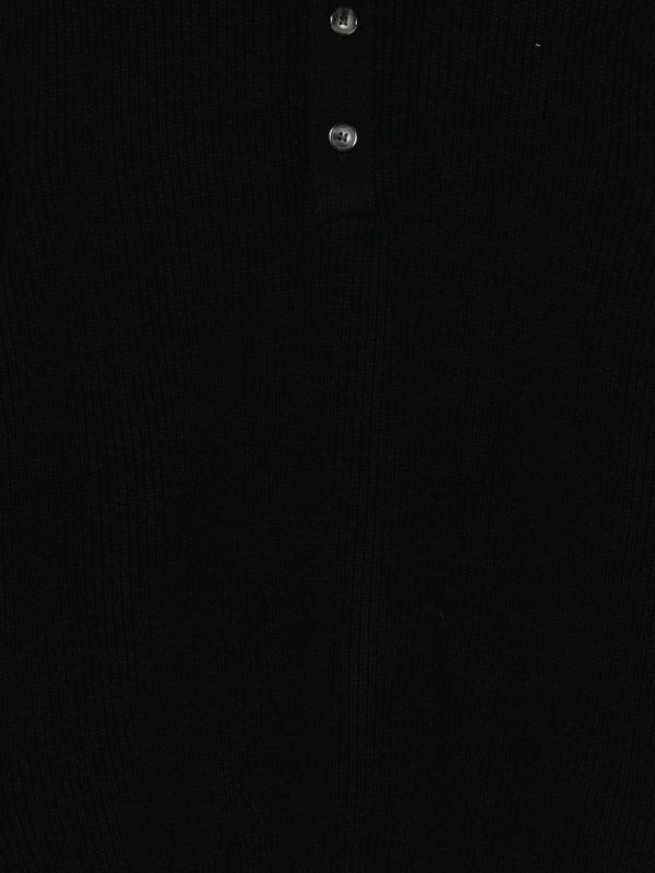 AMARANTO: crew necks online - Black Crewneck Sweater