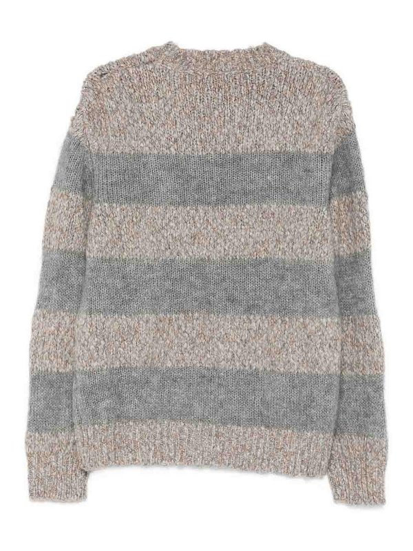 The Best Shops AMARANTO: クルーネック - クルーネック - グレー