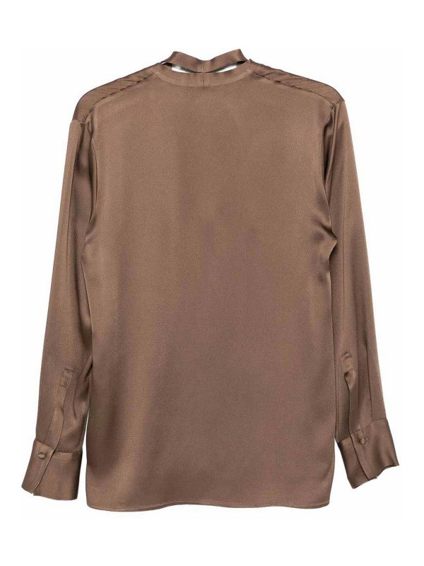 ANTONELLI FIRENZE: blouses online - Neck Tie Detail Blouse