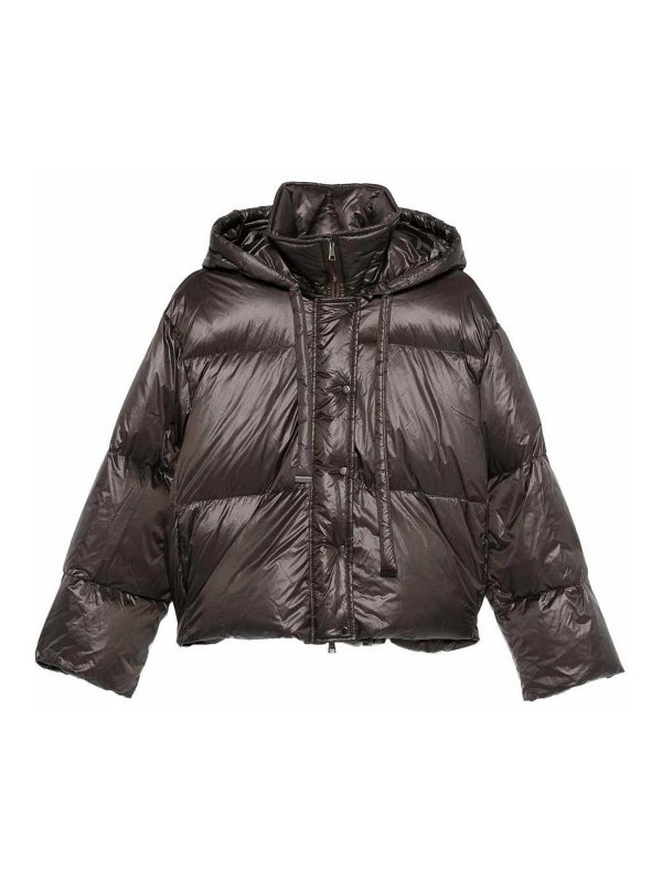 ANTONELLI FIRENZE: giacche imbottite - Piumino Marrone Cedro