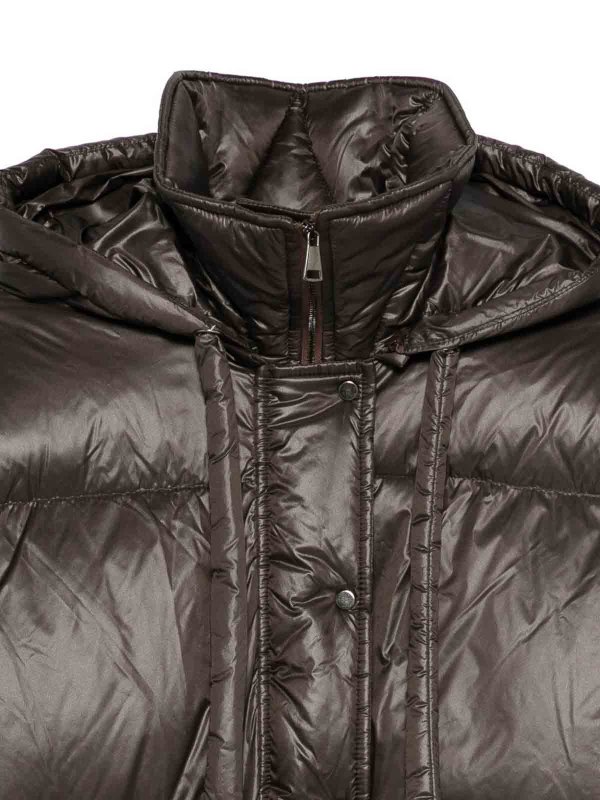 The Best Shops ANTONELLI FIRENZE: giacche imbottite - Piumino Marrone Cedro