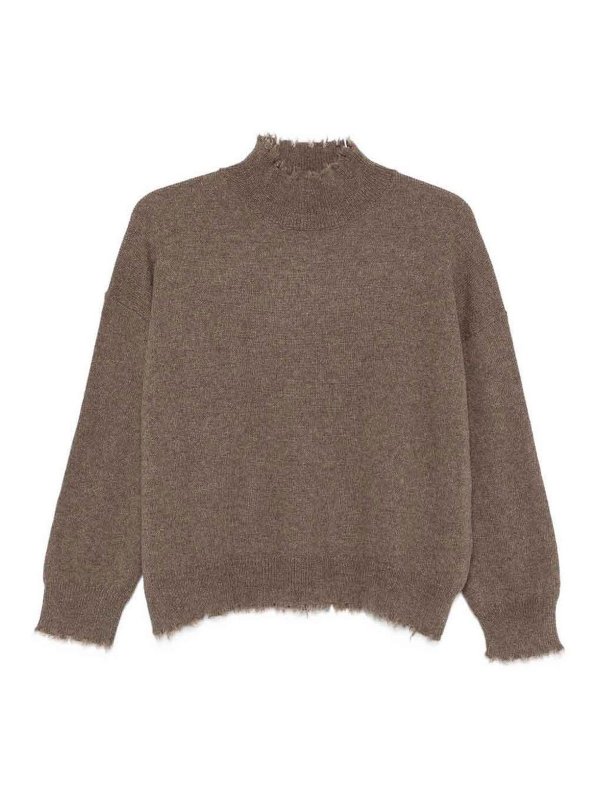 ANTONELLI FIRENZE: Turtlenecks & Polo necks - Ribbed Knit Sweater