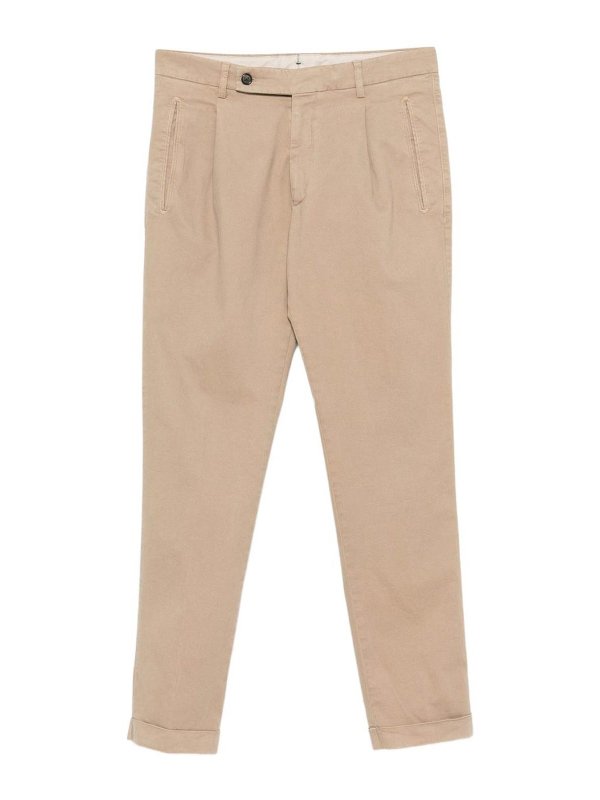 BERWICH: Pantalons casual - Pantalons Décontractés - Beige