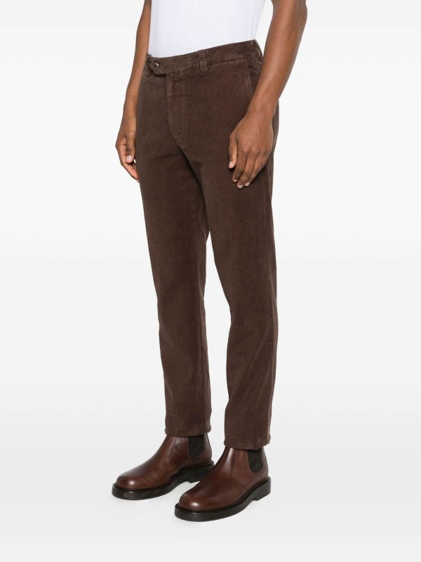BERWICH: Pantalons casual online - Pantalons Décontractés - Marron