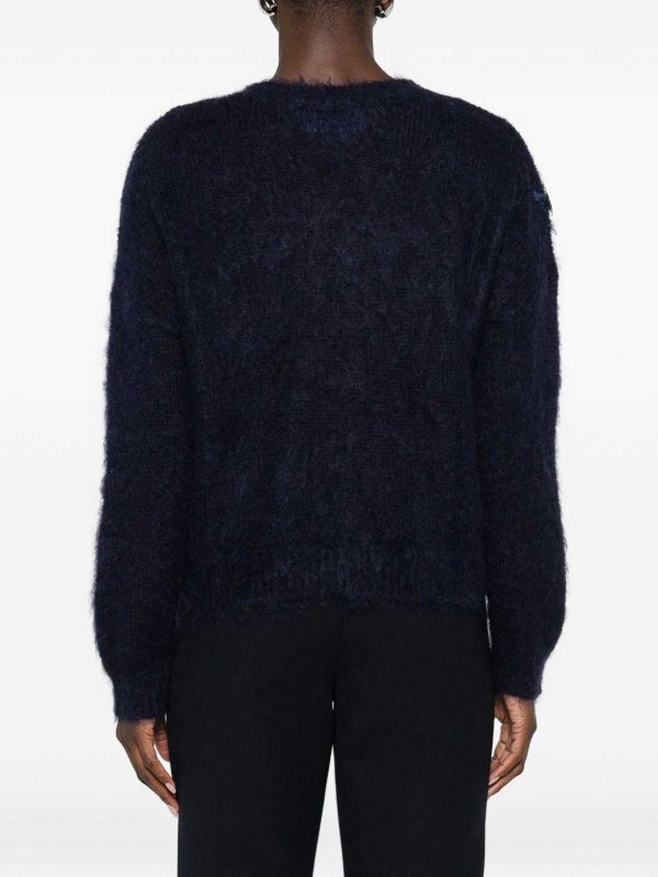 Maglione Girocollo Blu shop online: BLUGIRL