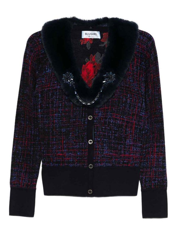 BLUGIRL: evening dresses - Long-Sleeve Jacket