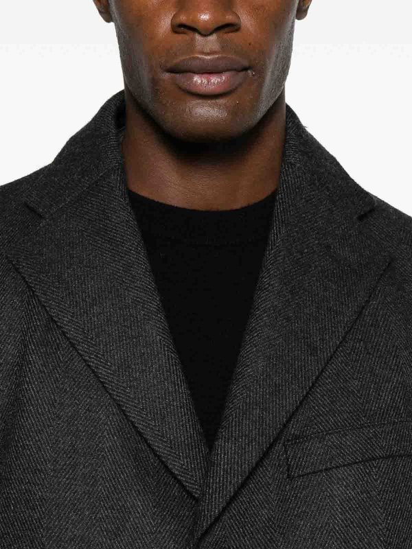 CORNELIANI: ニーレングスコート online - 膝丈コート - グレー